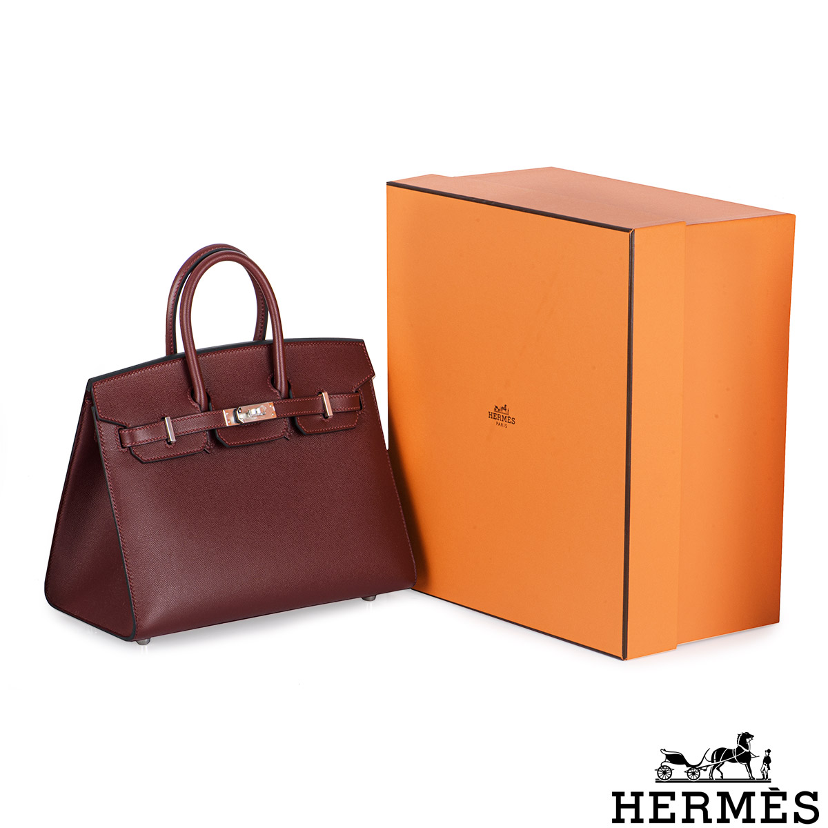 Hermès Birkin 25 Epsom Rouge Sellier